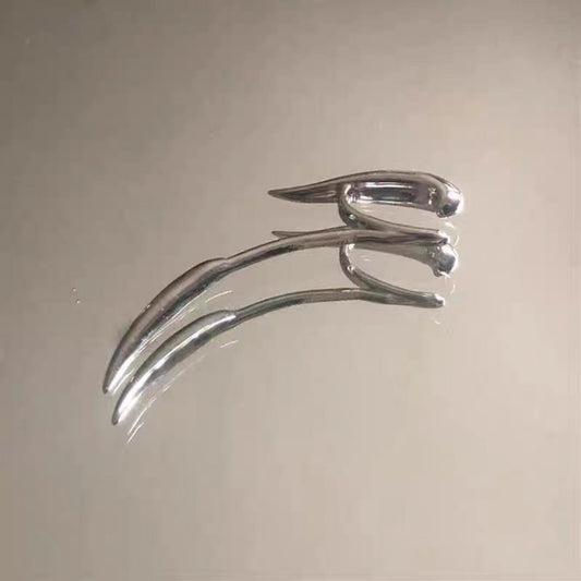 Elegante Lijn Oormanchet een geheel - Goud en Zilver