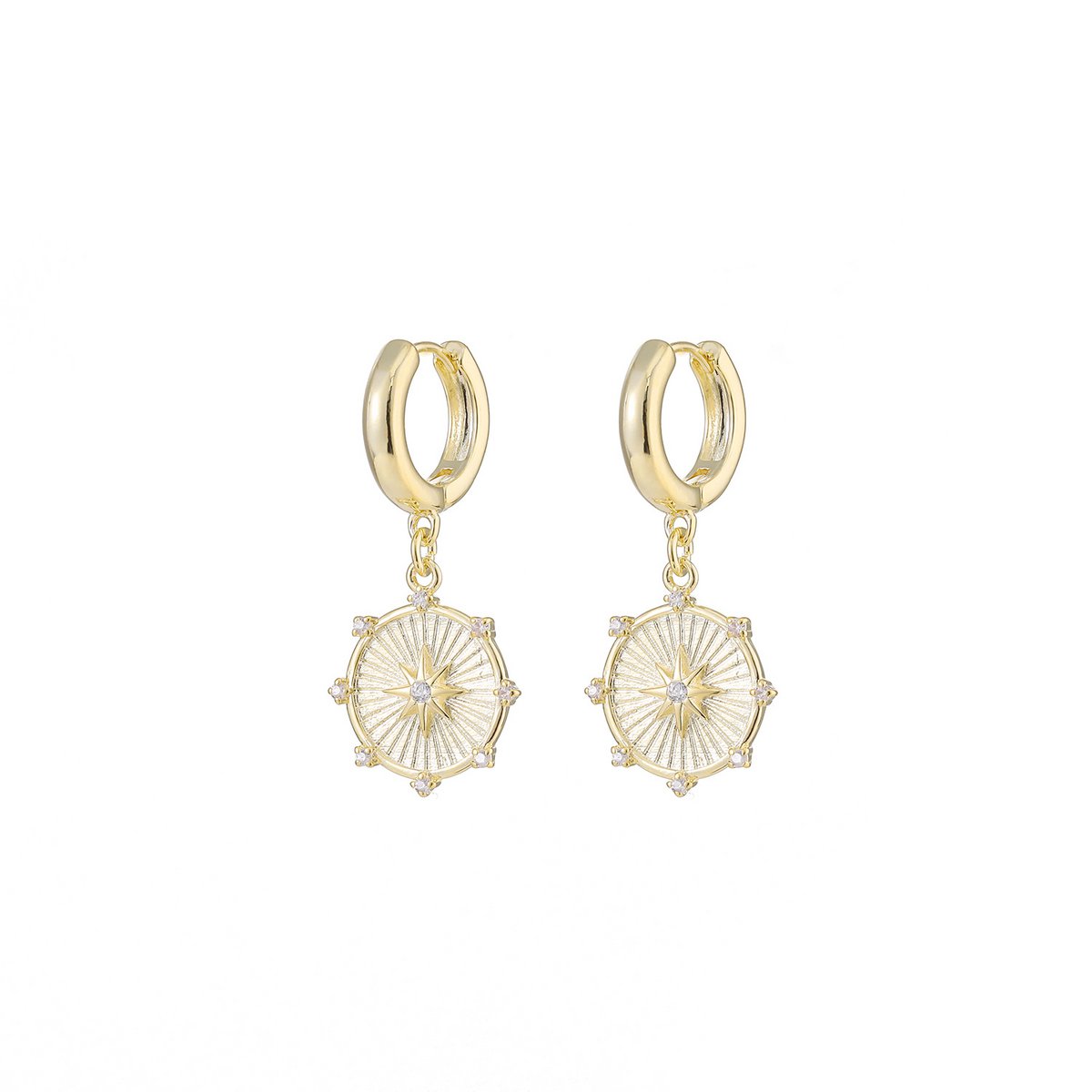 Pendientes Night Sky Starlight - Oro