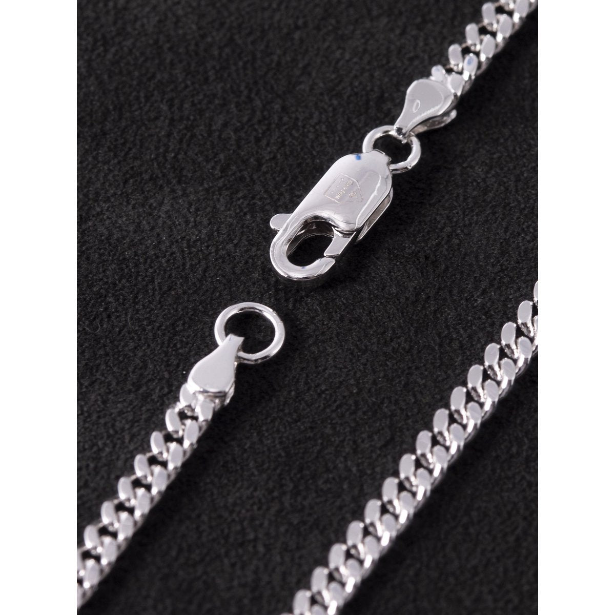 Collar cubano atemporal - 5 mm de ancho - Plata de ley