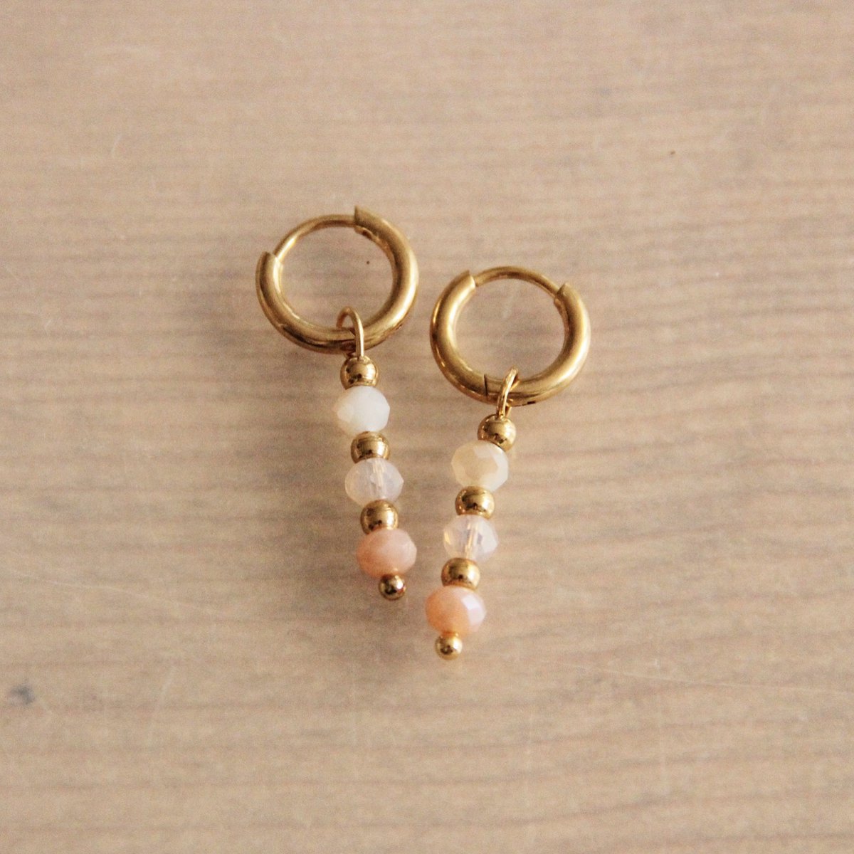 Pendientes con facetas - Desnudo