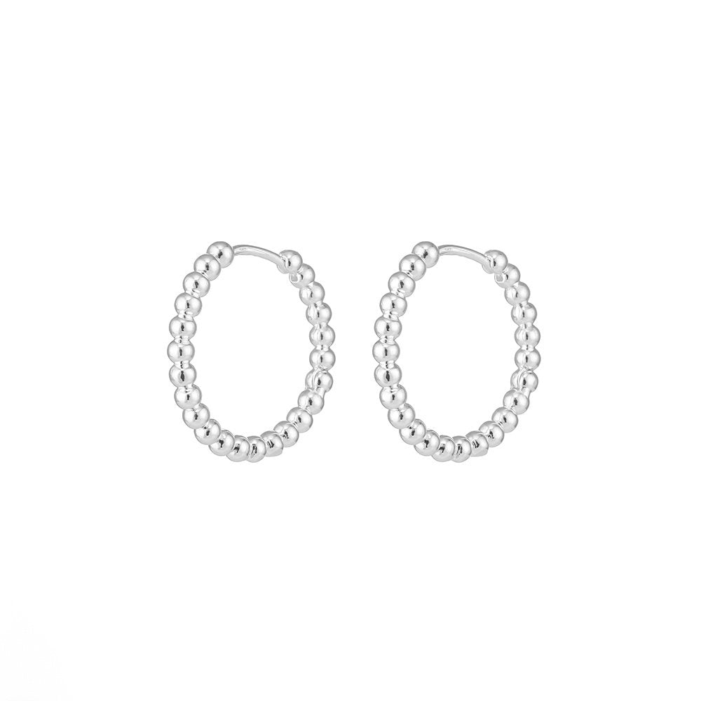 Pendientes pequeños Dara - Plata