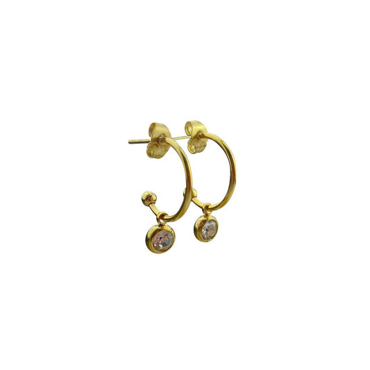 Oorringen Diamantje - Goud