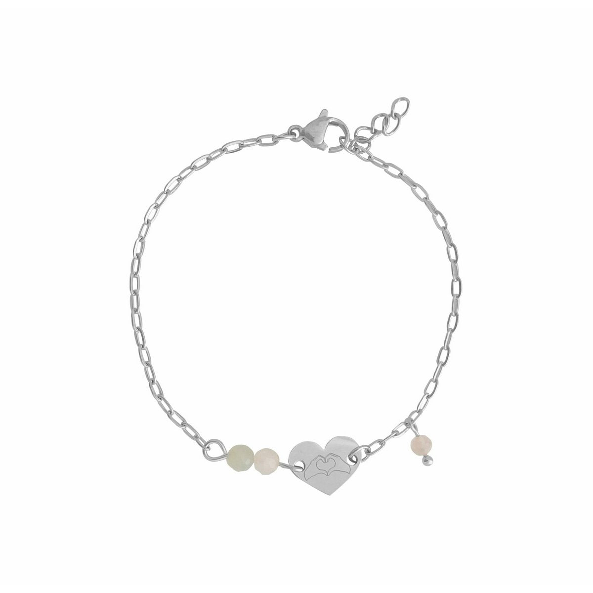 Armband Liefde & Steun - Zilver