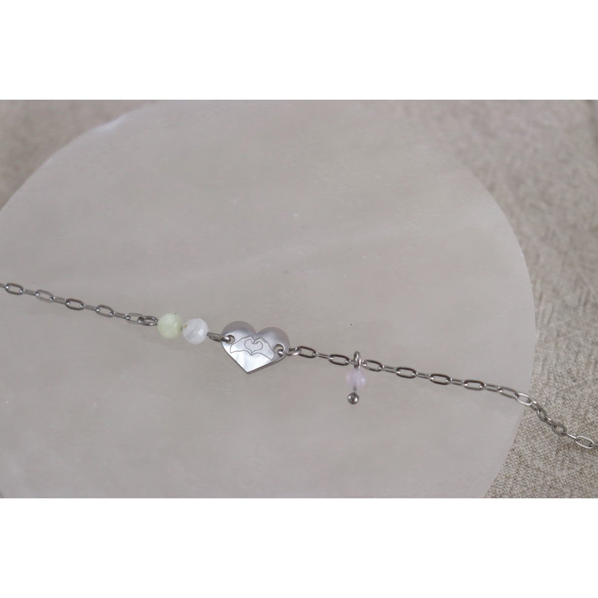 Armband Liefde & Steun - Zilver