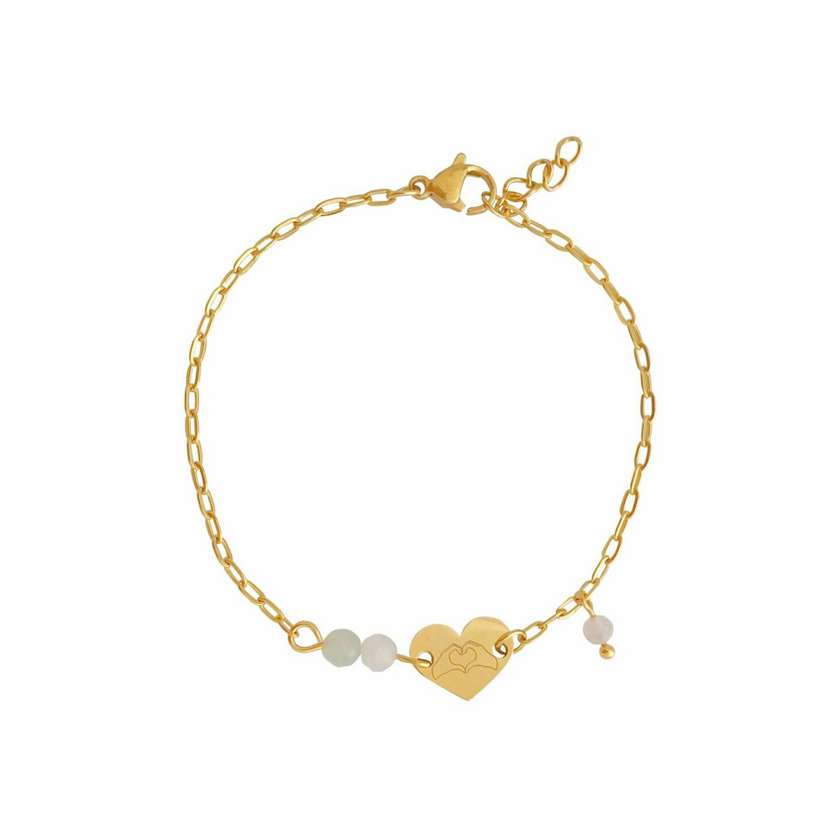 Armband Liefde & Steun - Goud