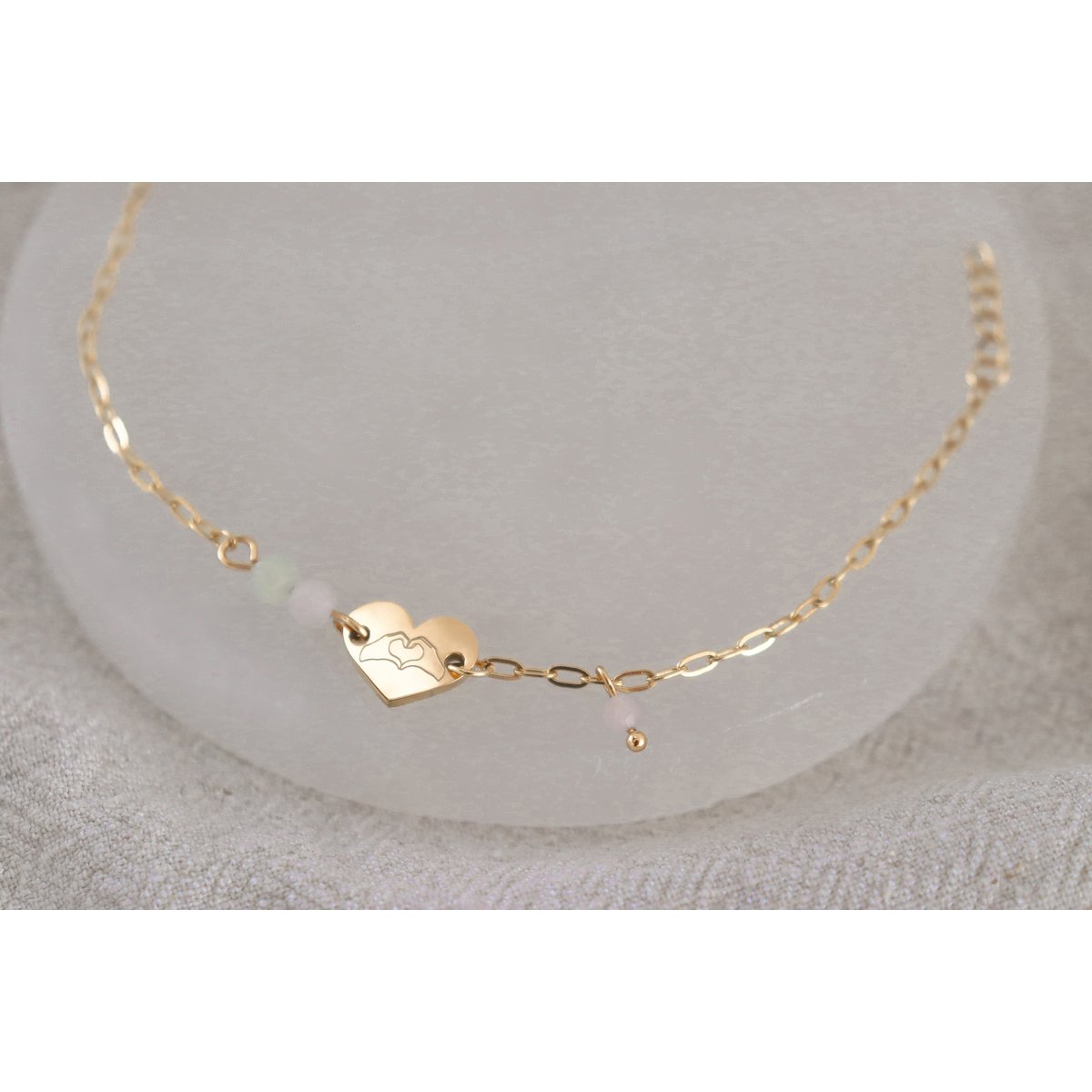 Armband Liefde & Steun - Goud