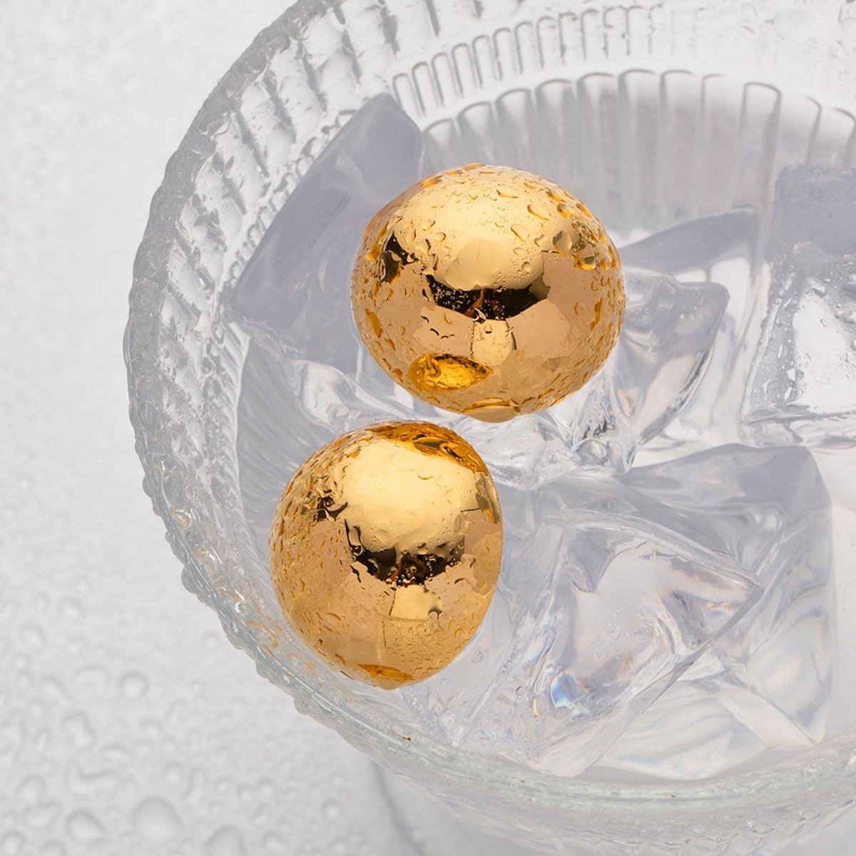 Klassieke Moderne Halfronde Bol Oorbel - Goud